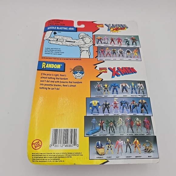 ToyBiz Marvel X-Men Random 1994 5" Vintage Action Figure New Sealed Uncanny - Picture 2 of 5